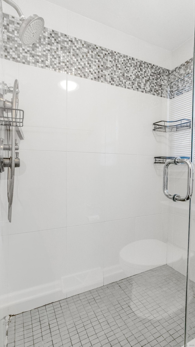 151 Stevenson Rd, Meriden, CT 06451 - full bathroom featuring a shower stall and tile patterned floors
