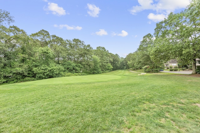518 Iroquois Ln Unit A, Stratford, CT 06614 - view of green lawn featuring view of golf course and view of scattered trees
