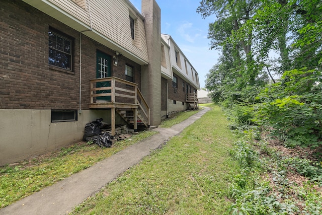 37 Enid St Apt C, Bridgeport, CT 06606 - view of property's community featuring a yard and stairway