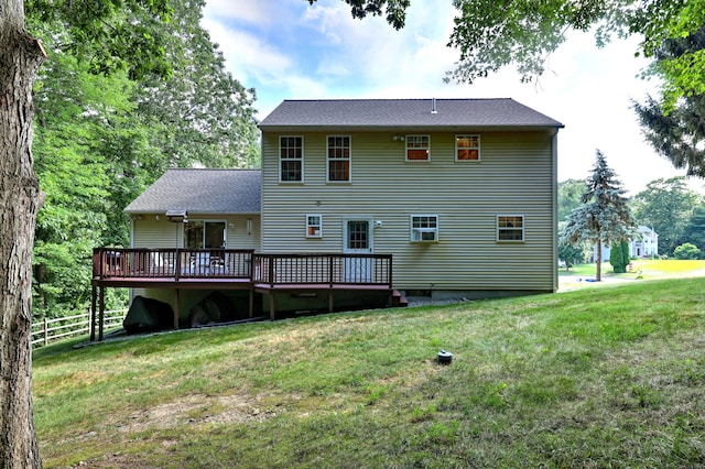 67 Nicole Dr, Naugatuck, CT 06770 - back of house featuring a deck