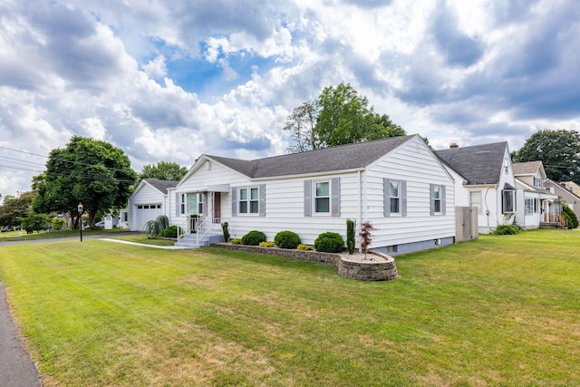 51 Euston St, New Britain, CT 06053 - view of front facade with a front yard and roof with shingles