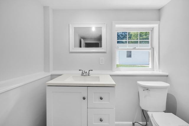 64 Ridgefield Rd, Wallingford, CT 06492 - half bathroom with toilet and vanity
