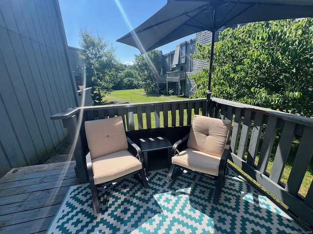 122 Trolley Crossing Ln Unit 122, Middletown, CT 06457 - view of deck