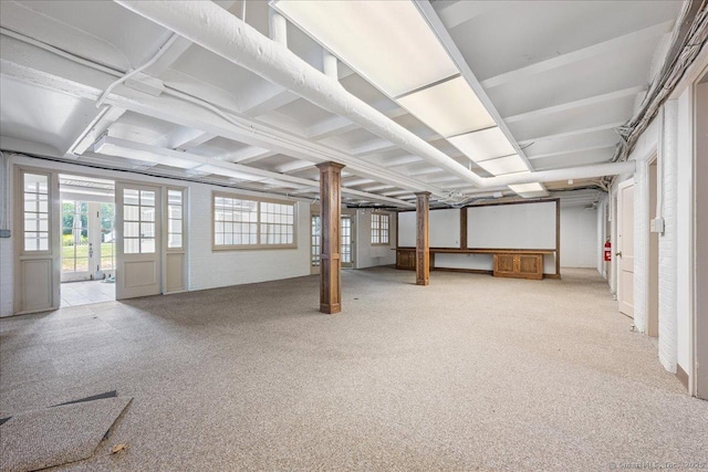 31 N Main St, Essex, CT 06426 - below grade area with light colored carpet