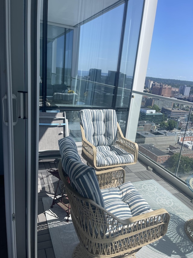 1 Broad St Unit Ph 26E, Stamford, CT 06901 - balcony with a view of city