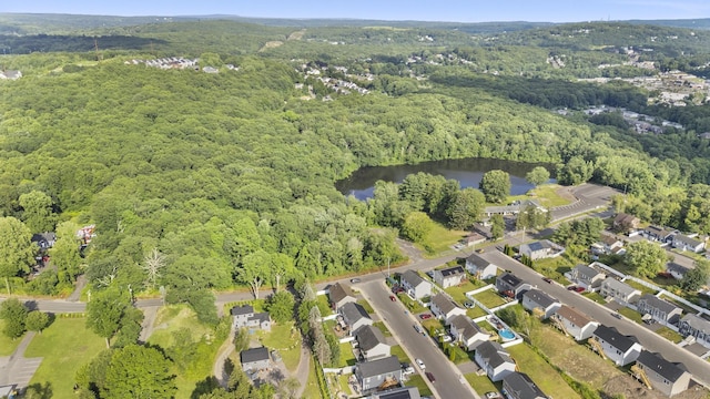 20 Society Hill Rd, Waterbury, CT 06704 - aerial view of property and surrounding area with a forest and a nearby body of water