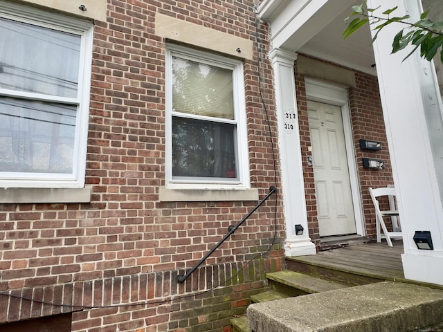 310 Bond St, Bridgeport, CT 06610 - view of exterior entry with brick siding