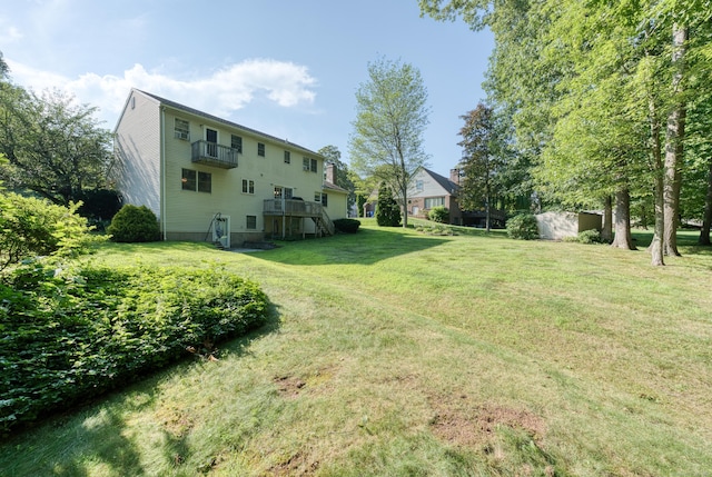 279 Annelise Ave, Southington, CT 06489 - view of green lawn featuring a balcony