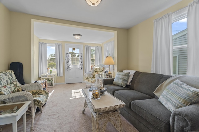 30 Hartford Ave Unit A, Old Lyme, CT 06371 - living area with carpet floors