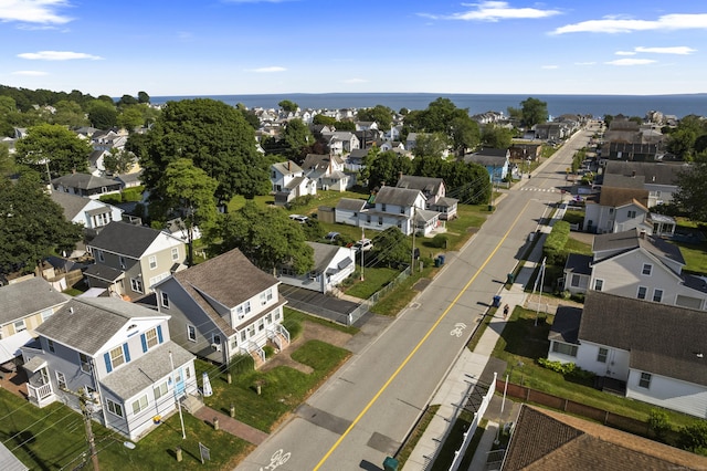 30 Hartford Ave Unit A, Old Lyme, CT 06371 - aerial view of residential area with a large body of water