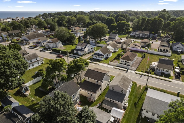 30 Hartford Ave Unit A, Old Lyme, CT 06371 - aerial view of property's location with nearby suburban area and a nearby body of water