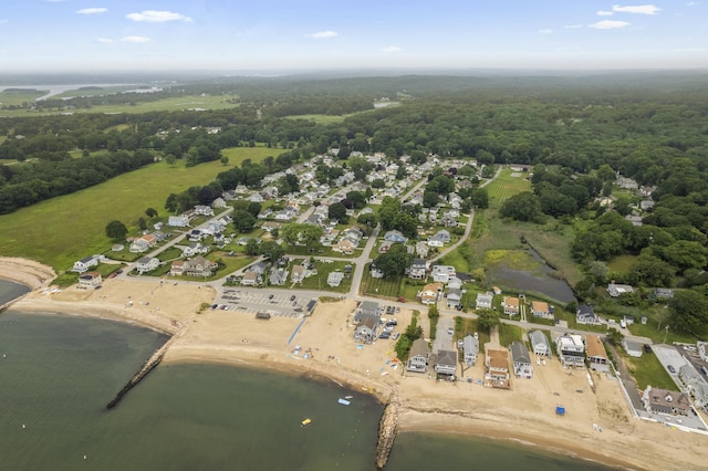 30 New Britain Rd, Old Lyme, CT 06371 - aerial view of property and surrounding area with a large body of water and nearby suburban area
