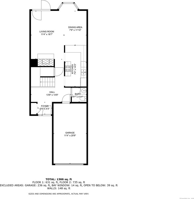 1325 Farmington Ave Apt 11, Bristol, CT 06010 - view of floor plan / room layout