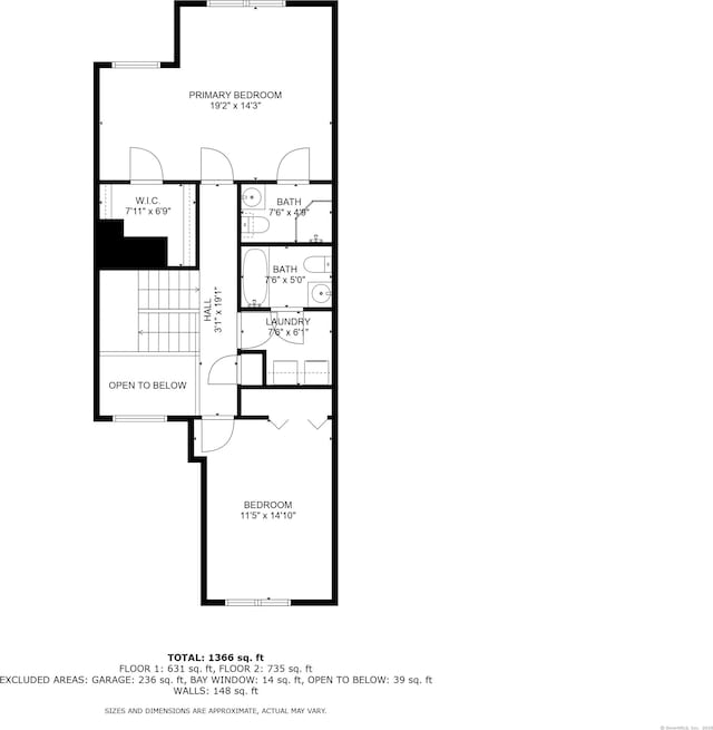 1325 Farmington Ave Apt 11, Bristol, CT 06010 - view of home floor plan