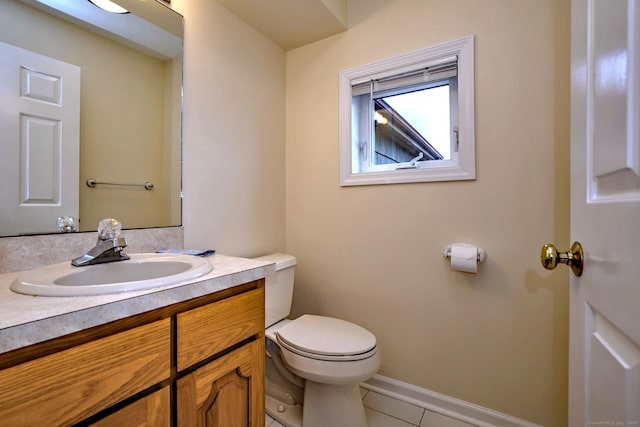 2 Old Town Hwy Unit 45, East Haven, CT 06512 - half bathroom with vanity and tile patterned flooring
