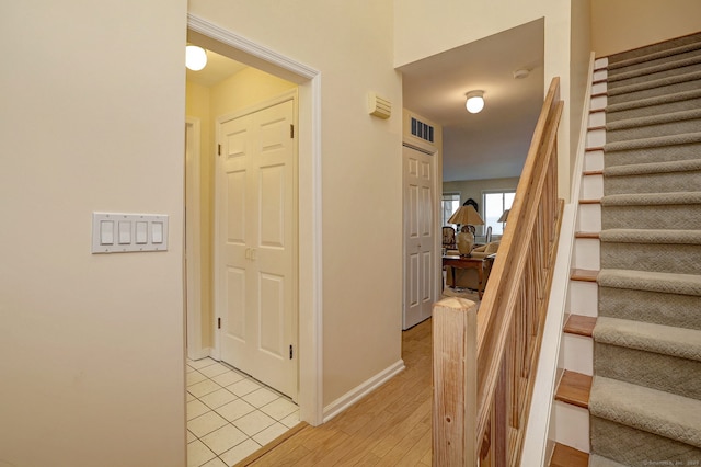 2 Old Town Hwy Unit 45, East Haven, CT 06512 - stairway featuring wood finished floors and baseboards