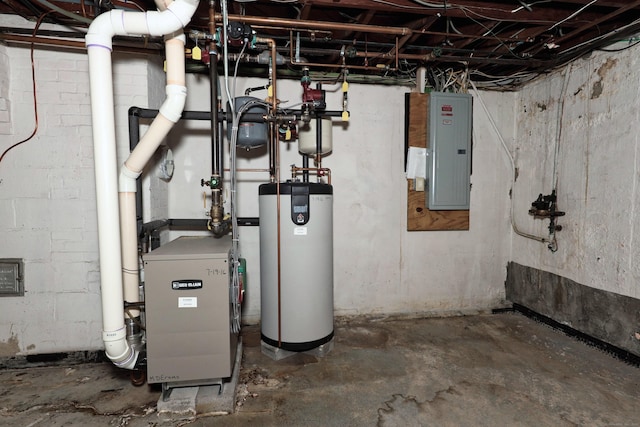 5338 Main St, Trumbull, CT 06611 - utilities featuring gas water heater and electric panel