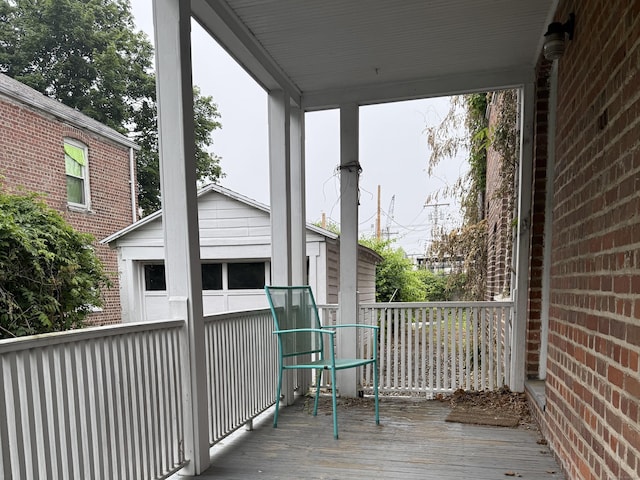 27 Longview Ave, Fairfield, CT 06824 - wooden deck featuring an outdoor structure