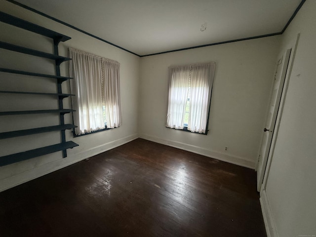 27 Longview Ave, Fairfield, CT 06824 - unfurnished room featuring baseboards and dark wood-style flooring