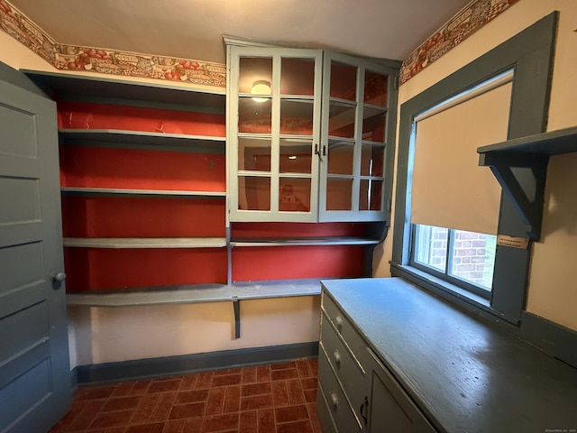 27 Longview Ave, Fairfield, CT 06824 - mudroom with brick patterned floors and baseboards