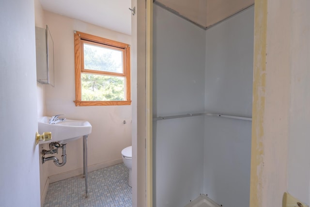 102 Vista Dr, East Haven, CT 06512 - full bathroom featuring a shower and tile patterned floors
