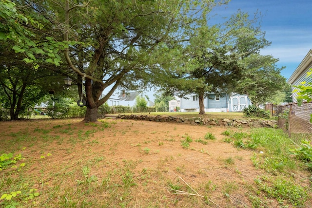 102 Vista Dr, East Haven, CT 06512 - view of yard featuring a shed