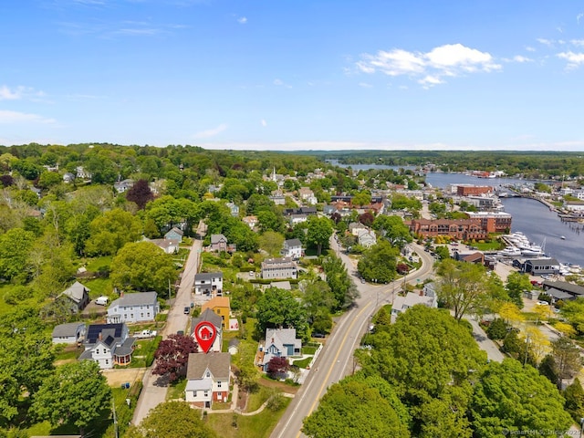 2 Ashby St, Groton, CT 06355 - bird's eye view of a large body of water