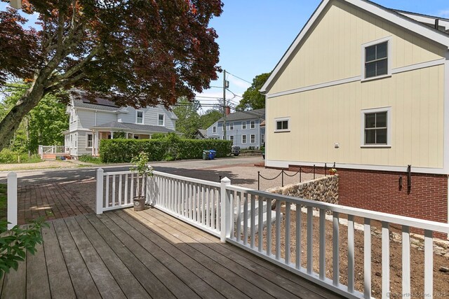 2 Ashby St, Groton, CT 06355 - view of wooden terrace