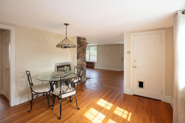 53 Haviland St, Bristol, CT 06010 - dining area featuring light wood finished floors and baseboards