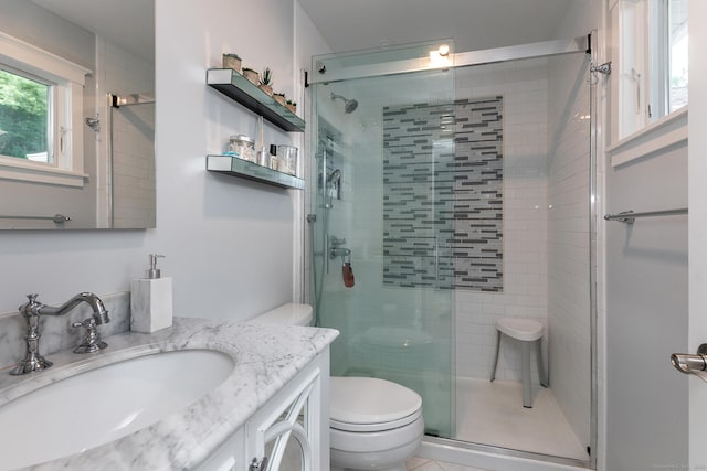 28 Musket Ridge Rd, New Fairfield, CT 06812 - full bathroom featuring vanity and a stall shower