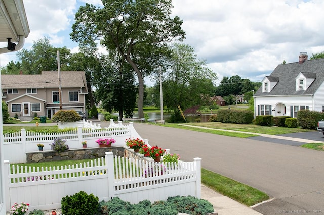 2 Oak Ter, Stratford, CT 06614 - view of asphalt street featuring sidewalks and a water view