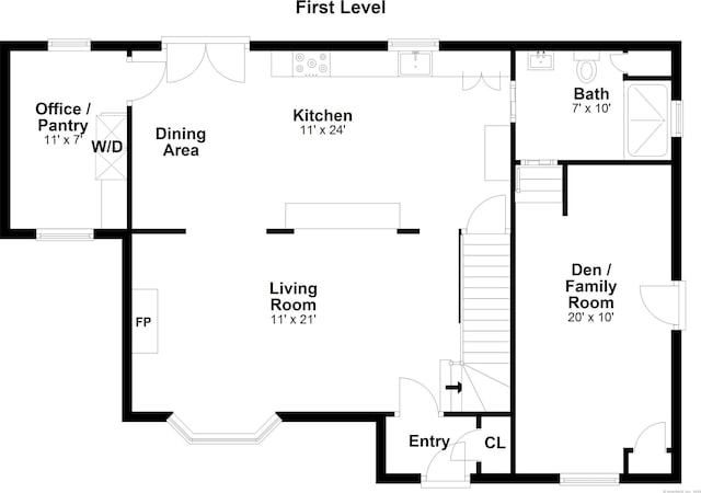 630 Fairview Ave, Bridgeport, CT 06606 - view of room layout