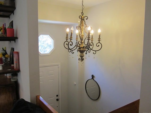 21 Kingswood Rd, Danbury, CT 06811 - detailed view of a chandelier