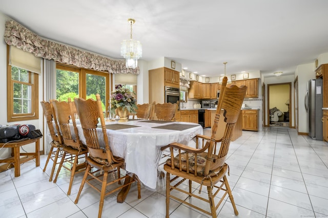 491 Hammertown Rd, Monroe, CT 06468 - dining room with a chandelier