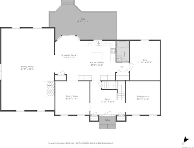 491 Hammertown Rd, Monroe, CT 06468 - view of home floor plan
