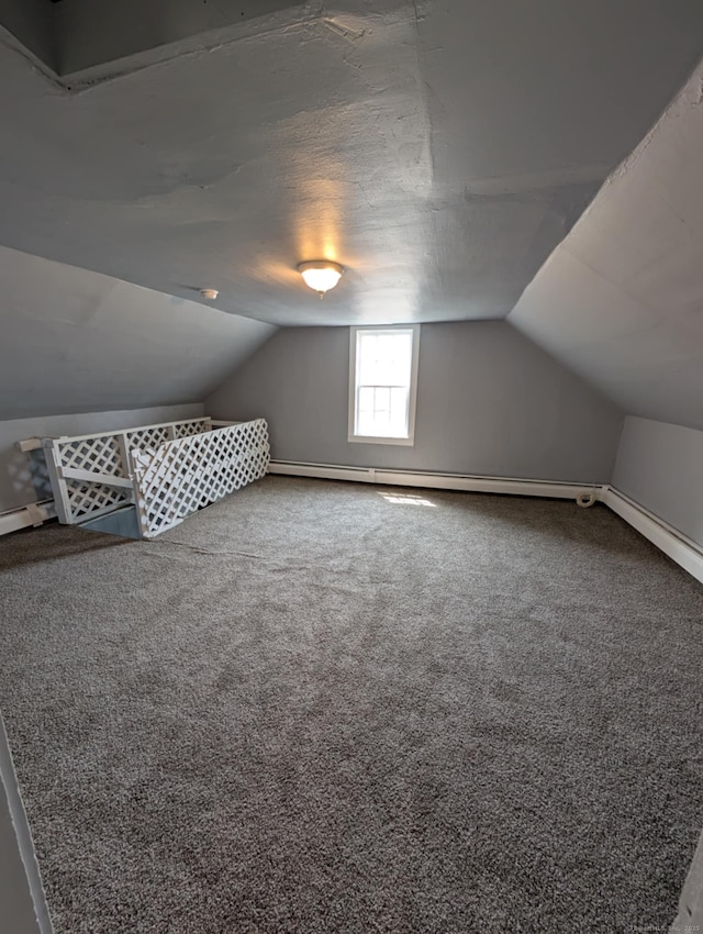 18 Highland St, Plainfield, CT 06354 - additional living space featuring vaulted ceiling and carpet flooring