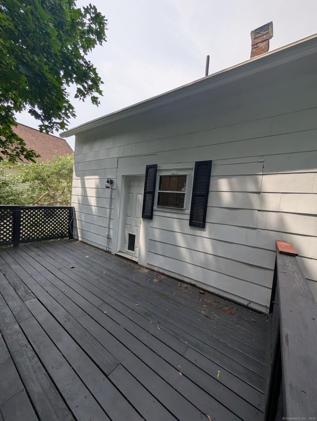 18 Highland St, Plainfield, CT 06354 - view of deck