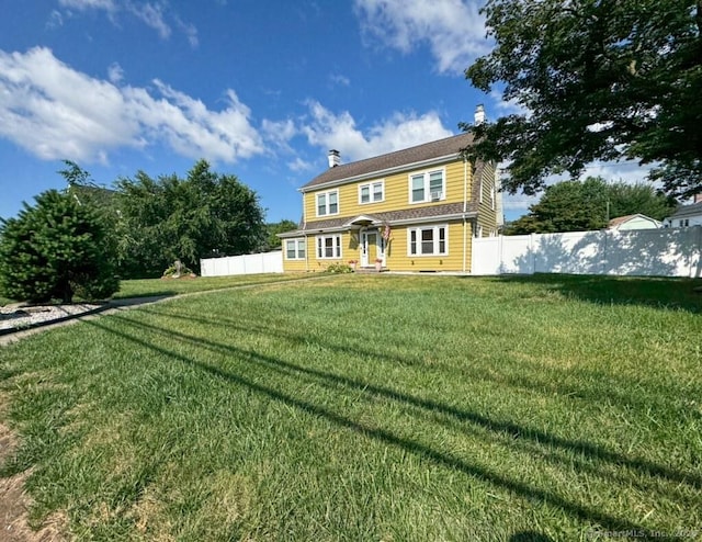 1589 Main St, East Hartford, CT 06108 - view of front of home with a chimney