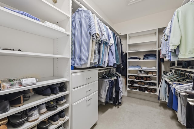 39 Emily Way Unit 39, West Hartford, CT 06107 - walk in closet featuring light colored carpet