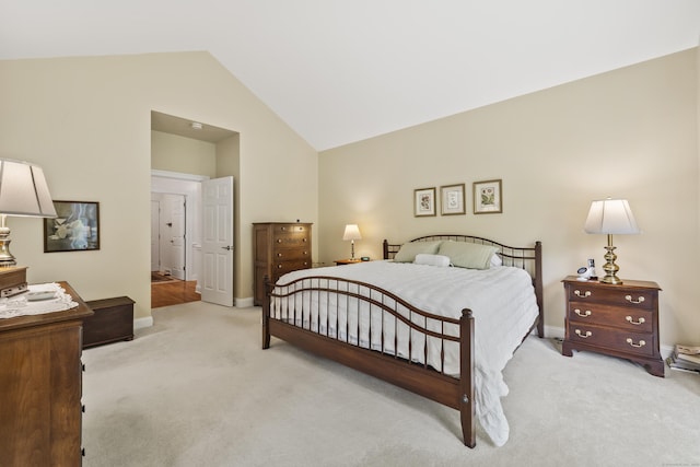 39 Emily Way Unit 39, West Hartford, CT 06107 - carpeted bedroom with lofted ceiling and baseboards