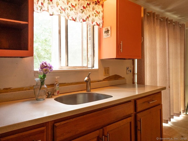 466 Middeltown Ave Unit 17, New Haven, CT 06513 - kitchen with light countertops and brown cabinets