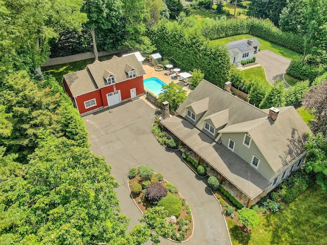 2024 Stratfield Rd, Fairfield, CT 06825 - aerial view of a pool area