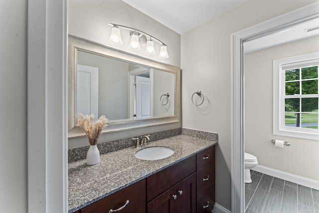 233 Ichabod Rd, Southbury, CT 06488 - bathroom featuring vanity and toilet