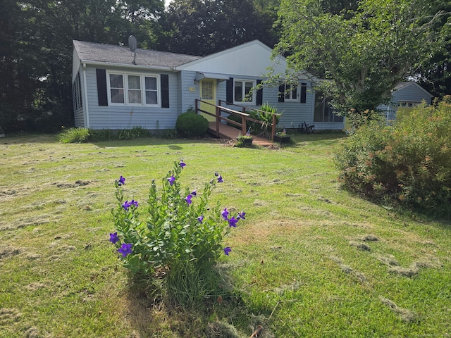 234 Vergason Ave, Norwich, CT 06360 - view of front of property with a front lawn