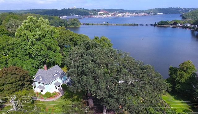 1 Best View Rd, Waterford, CT 06375 - aerial view of property and surrounding area with a nearby body of water
