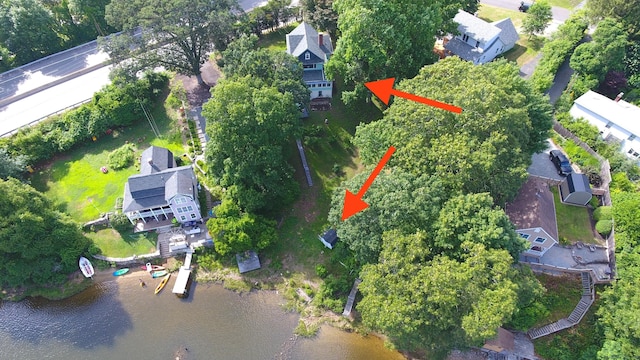 1 Best View Rd, Waterford, CT 06375 - aerial overview of property's location featuring a nearby body of water and nearby suburban area