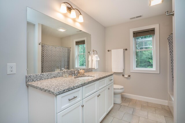 21 Hendricks Ln, Simsbury, CT 06070 - bathroom with vanity and tile patterned floors