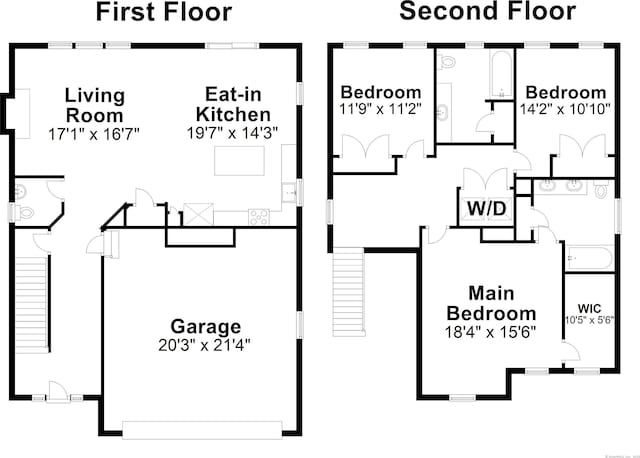 21 Hendricks Ln, Simsbury, CT 06070 - view of floor plan / room layout