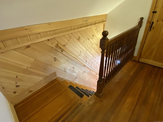 28 Union St, Plymouth, CT 06786 - stairs featuring wood finished floors