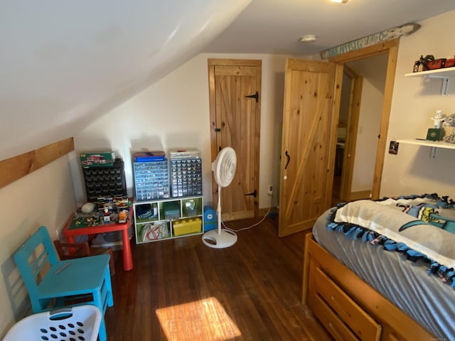 28 Union St, Plymouth, CT 06786 - bedroom with wood finished floors and lofted ceiling